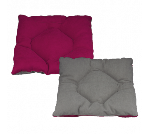 AnimAll Silver лежак-домик для кошек и собак, серо-розовый, 39×39×36 см