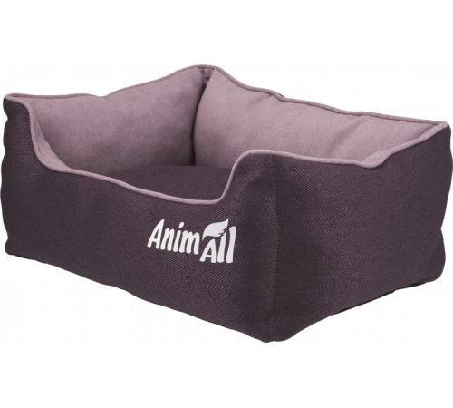 AnimAll Nena VELOURS Berry Лежанка для собак и кошек S (45x35x16 см)