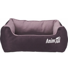 AnimAll Nena VELOURS Berry Лежанка для собак и кошек S (45x35x16 см)