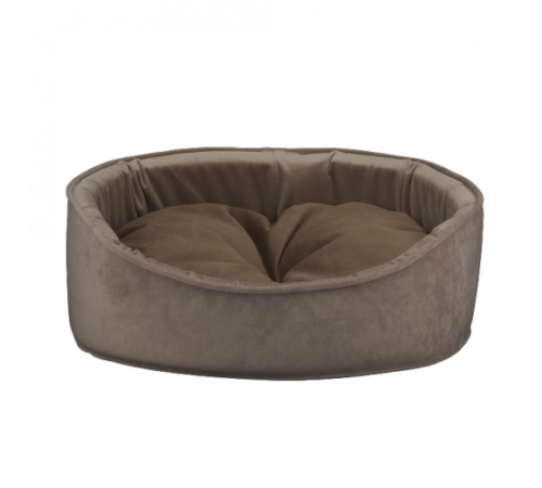 Лежак AnimAll Sofi для кошек и собак, коричневый, XS (48×36×14,5 см)