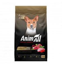 AnimAll Expert Choice Adult Dog Medium Breed Turkey with Lamb, 12 кг