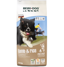 BEWI DOG Lamb & Rice, 1 кг на развес — сухой корм Super Premium с ягненком и рисом для взрослых собак с чувствительным пищеварением