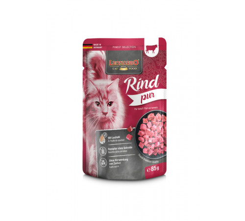 Leonardo Beef Pure Говядина 85гр Leonardo Beef Pure Говядина 85гр