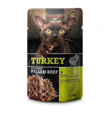 Leonardo Extra Pulled Beef Индейка + Тушенная говядина 70гр