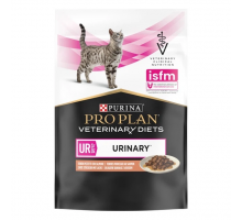Влажный диетический корм для кошек Purina Pro Plan Veterinary Diets UR Urinary с лососем 85 г