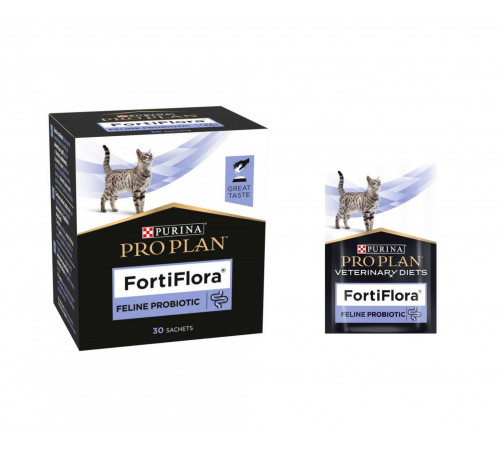 Purina Pro Plan FortiFlora, Пробиотический комплекс для кошек 1г 