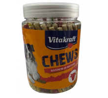 Лакомство для собак Vitakraft Chews Палочки жевательные 12,5 см 100шт
