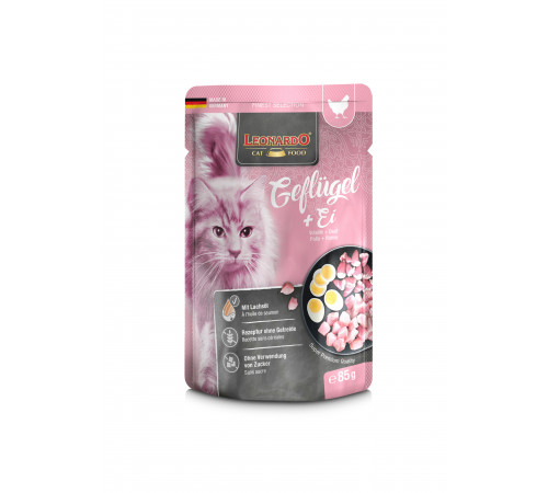 Leonardo Poultry + Egg птица + яйцо 85гр Leonardo Poultry + Egg птица + яйцо 85гр