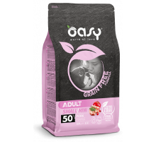 Беззерновой корм для собак мелких пород OASY GRAIN FREE FORMULA • Adult Small/Mini Pork 2.5кг