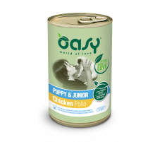 Влажный корм для щенков OASY LIFESTAGE  Puppy & Junior Chicken Paté 400гр