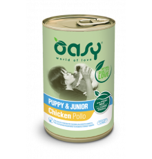 Влажный корм для щенков OASY LIFESTAGE  Puppy & Junior Chicken Paté 400гр