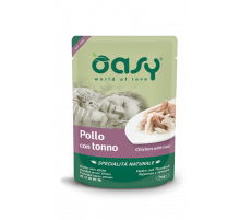 Влажный корм для кошек OASY NATURAL RANGE Chicken with Tuna 70гр