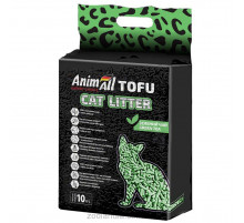 Соевый наполнитель AnimAll Тофу с ароматом зеленого чая, 10 литров