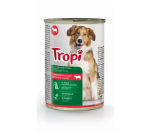 Влажный корм для собак Tropi с говядиной, 415 г
