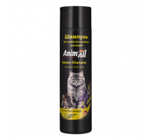 Шампунь AnimAll для кошек и котят всех пород, с ароматом лаванды, 250 мл
