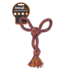 Игрушка AnimAll Fun канат-бумеранг для собак, разноцветная, 21 см