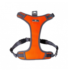 Шлея AnimAll HL-8005-1 для собак, размер S, оранжевая (28–34 см / 28–48 см)