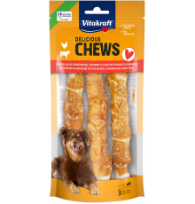 Жевательные палочки DELI CHEWS с курицей, L, 3 шт