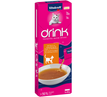 Vitakraft Drink с куриным мясом и таурином для кошек, 150 г (5×30 г)