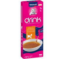 Vitakraft Drink с куриным мясом и таурином для кошек, 150 г (5×30 г)