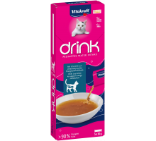 Vitakraft Drink с лососем и L-карнитином для кошек, 150 г (5×30 г)
