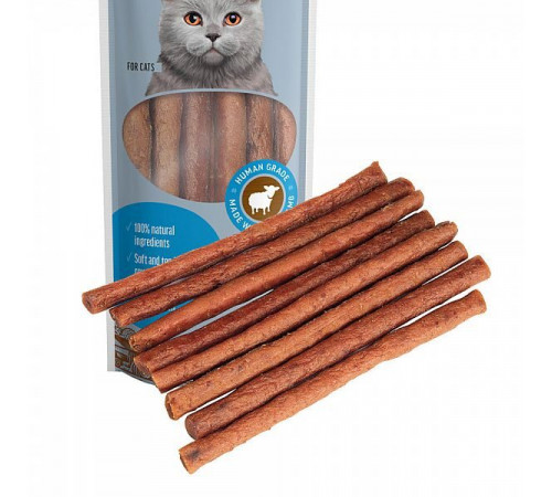 CatFest Meat Sticks Lamb, Лакомство для кошек — мясные палочки из ягнёнка, 45 г