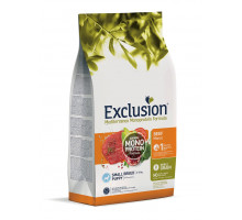 Exclusion Monoprotein Puppy Small Breed Beef 7 кг — сухой корм для щенков мелких пород (говядина)