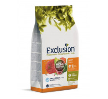Exclusion Monoprotein Puppy Small Breed Beef 7 кг — сухой корм для щенков мелких пород (говядина)
