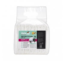 Подгузники для собак AnimAll M (для неё, талия 24–40 см, вес 5–8 кг), 10 шт