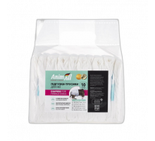 Подгузники для собак AnimAll L (для неё, талия 28–50 см, вес 6–18 кг), 10 шт
