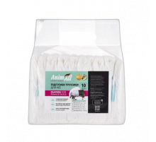 Подгузники для собак AnimAll L (для неё, талия 28–50 см, вес 6–18 кг), 10 шт