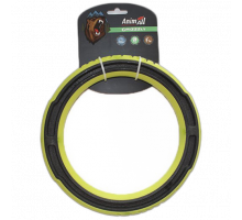 Игрушка AnimAll GrizZzly для собак, супер-кольцо, зелёное, 24 см