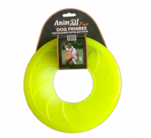 Игрушка AnimAll Fun фрисби для игр с собакой, 22 см, жёлтая