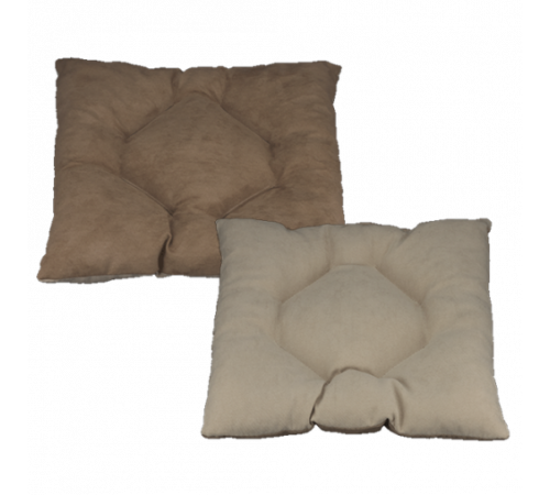 Лежак-домик AnimAll Silver для кошек и собак, бежевый, 39×39×36 см