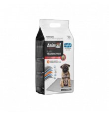 Пелёнки AnimAll Puppy Training Pads для собак и щенков, с активированным углём, 60×90 см, 10 шт.