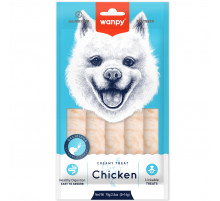 Wanpy Dog — крем-лакомство для собак «нежное пюре» из курицы, 70 г