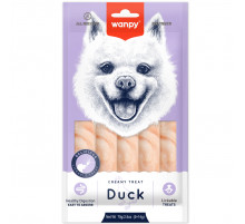Wanpy Dog — крем-лакомство для собак «нежное пюре» из утки, 70 г
