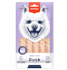 Wanpy Dog — крем-лакомство для собак «нежное пюре» из утки, 70 г