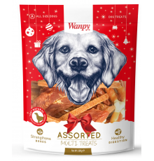 Wanpy Dog — новогодний набор лакомств Christmas Bag Assorted, 300 г
