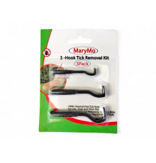Набор крючков для удаления клещей, (43456)