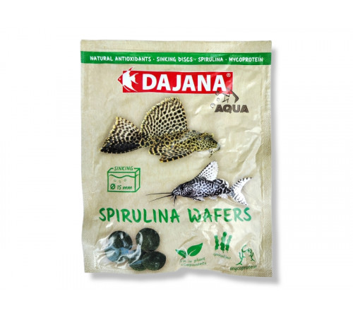 Dajana Spirulina Wafers, 25 г (28049)