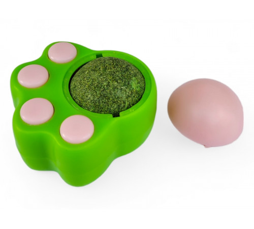 Игрушка для кошек "Лапа" с кошачьей мятой (41387)