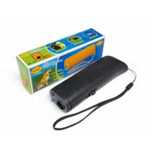 Ультразвуковой отпугиватель от собак с фонариком (43557)