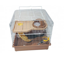 Клетка 166#, для хомяков, 27*20.5*25.5см, (31030)