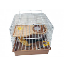 Клетка 166#, для хомяков, 27*20.5*25.5см, (31030)