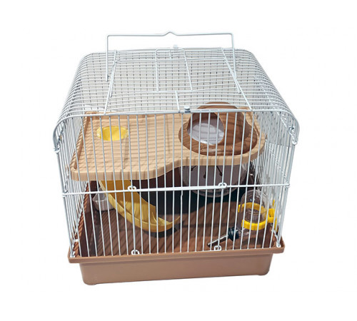 Клетка 166#, для хомяков, 27*20.5*25.5см, (31030)