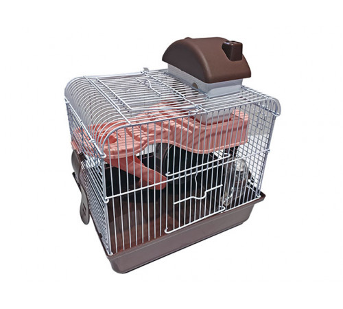 Клетка для хомяков 257#, 27×21×28 см (31034)