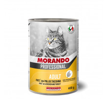 Morando Professional Adult Cat Chicken & Turkey, 400 г