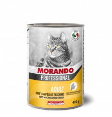 Morando Professional Adult Cat Chicken & Turkey, 400 г