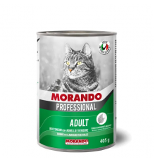 Morando Professional кусочки для кошек с ягнёнком и овощами, 405 г